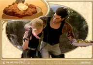 グラディオラス＆プロンプト 紙製ランチョンマット 「ファイナルファンタジーXV×SQUARE ENIX CAFE 第4弾」 メニュー注文特典