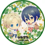 卯月新＆皐月葵 グループコースター(picnic Ver.) 「ツキウタ。 THE ANIMATION×animatecafe」 グループコースターキャンペーン