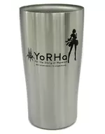 2B Vaso de acero inoxidable al vacío (450 ml) "Nier : Automata (Nia Auto) ×SQUARE ENIX CAFE Second edition"