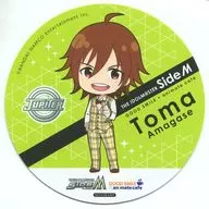 天ヶ瀬冬馬 コースター 「アイドルマスター SideM×GOOD SMILE×animatecafe」 メニュー注文特典