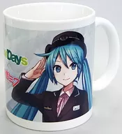 初音未來(JR東日本校服ver.)馬剋杯