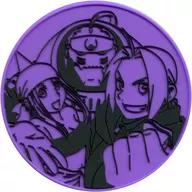 "Fullmetal Alchemist Exhibition Rubber Coaster Collection" de Ed & Al & ウィンリィ
