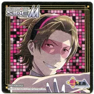 Jiro Yamashita Coaster "idol Master SideM× Anime ON 315! STATION Akihabara" drink order bonus