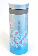 Sakura 2012 Blue Stainless Steel Coffee Bottle "Starbucks Coffee"