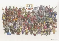 集合(5th) 紙製ランチョンマット 「ドラゴンクエストX オンライン×SQUARE ENIX CAFE」 フードメニュー注文特典