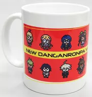 集合(ドットキャラ) マグカップ 「ニューダンガンロンパV3×カラオケパセラ コラボカフェ」