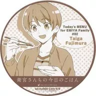 Okawa Fujimura Coaster "Einomiya-san's rice of the day ×ufotable cafe 2nd period" drink order bonus