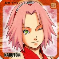 春野サクラ 「NARUTO-ナルト- アートコースター」 NARUTO-ナルト-展グッズ