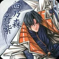 四乃森苍紫(背景蓝)"浪客剑心-明治剑客浪漫谭-艺术杯垫>创刊50周年纪念周刊少年Jump展VOL.2商品