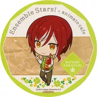 Sakasaki Natsume (Yumenosaki picnic ver.) Coaster "Ensemble Stars! ×animatecafe" menu order special