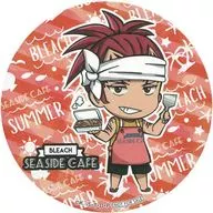 Kouji Asui original coaster "Bleach - Bleach - ×SWEETS PARADISE Bleach SEA SIDE CAFE" collaboration menu order bonus