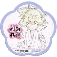 Sayo Samonji Coaster "Continued TOUKEN RANBU HANAMARU x Original Picture Cafe by Video Studio First Semester" drink order bonus