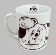 Fukumaru-Matatari Mug Cup "Ojisan to Cat Cafe"