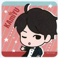 Nyuno Jiyu (wink) Coaster "Kiramune Presents KAmiYU in Wonderland 4" with Kintaro candies