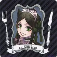 Sieglinde Sullivan original coaster "Black Butler Funtom Cafe ~ Halloween Party ~" drink and sweets order privilege