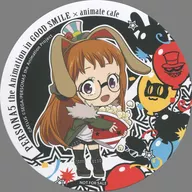 Sakura Futaba Coaster "Persona 5 the Animation×GOOD SMILE×animatecafe" menu order bonus