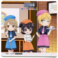 森久保乃々＆赤城みりあ＆宮本フレデリカ コースター 「アイドルマスター シンデレラガールズ劇場×アニON STATION しんげきカフェ3」 ドリンク注文特典