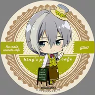 Sen (King's Pudding Cafe Ver.) Coaster "Idolish Seven ×animatecafe" drink order bonus