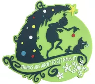 Grinch & Max (Silhouette) Rubber Coaster "Grinch"