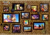 Scene photograph original paper luncheon mat "Dragon Quest Builders 2 Destructive God, Shido and Free Island ×SQUARE, ENIX CAFE" collaboration menu order benefits
