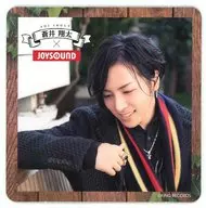 蒼井翔太(黒衣装/目線：下) 撮り下ろしデザインコースター 「蒼井翔太×JOYSOUND」 直営店コラボキャンペーン2019