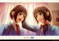 南雲薫＆雪村千鶴 A3紙製ランチョンマット 「薄桜鬼SSL ～sweet school life～×otomate garden」 第一弾入場特典