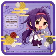 Yuki (SD / cafe ver.) Coaster "Sega Collaboration Cafe SWORD ART ONLINE Alicization 1st Edition" drink order bonus