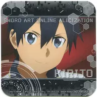 Kirito (Scene photograph) Coaster "Sega Collaboration Cafe SWORD ART ONLINE Alicization 3rd" drink order bonus