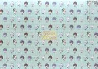 集合(グリーン) A3紙製ランチョンマット 「夢王国と眠れる100人の王子様×マチ★アソビCAFE 第2弾」 コラボメニュー注文特典