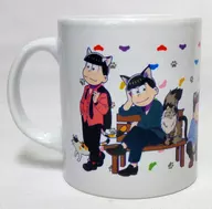 6-child mug "Egi no Osomatsu san x Neko Exhibition"