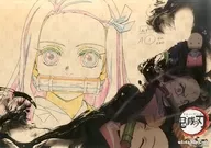 Nezuko Kamado Paper Luncheon Mat "Kimetsu no Yaiba ×ufotable Cafe 3 rd Period" Food & Desert Order Benefits