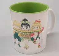 Gathering (3 persons) Bi-color Mug Cup "Throbbing Tonight" Special Exhibition Ribon - 2.5 million Listoboko Large Extra Issue - Goods