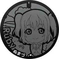 黒澤ルビィ(白黒) 「ラブライブ!サンシャイン!! ラバーコースター 沼津マンホールver.」 プレミアムショップ限定
