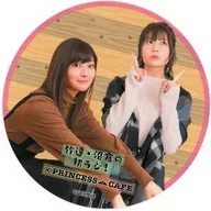 Ayana Takeda & Manami Numakura Coaster D "Taketatsu-Numakura no Hatsu-Raj! x Princess Cafe" Food and drink order special 1st installment