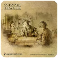 Ahfen Coaster 「 Octopus Traveler ×SQUARE ENIX CAFE 2 nd Edition 」 Drink Order Privilege