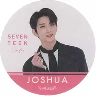 Joshua Original Coaster (design limited to Omotesando, Shinsaibashi and Nagoya venues) "SEVENTEEN CAFE 2019" drink order bonus