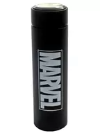 Black Premium elegante botella de acero inoxidable "MARVEL"