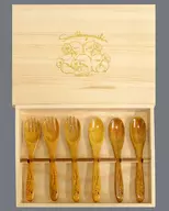 Wooden Cutlery Set "Sumicco Gurashi"