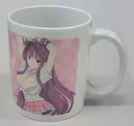 Purple Mug Cup 「 SENRAN KAGURA Bakunyu Hyper WEB KUJI Third 」 B-4 Award