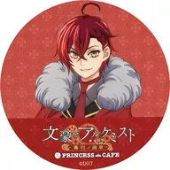 Osamu Dazai Coaster "Bungou to Alchemist ×PRINCESS CAFE" Food & drink order bonus