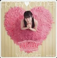 Yui Ogura (Honey Come!) original coaster "Yui Ogura LIVE CAFE ～ Berry! Cherry! Apple! ～" special drink order bonus