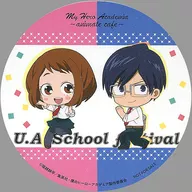 麗日お茶子＆飯田天哉 購入特典コースター 「僕のヒーローアカデミア×animatecafe」 飲食・購入特典