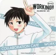 Kiryu Yamada's original coaster "WORKING!! Cafe in Anime Cafe" menu order bonus