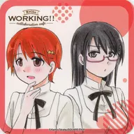 A montanha-russa original de Mahiru Inami e Maya Matsumoto "WORKING! Café em Aniparo Café" menu especial
