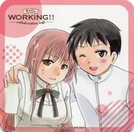 Kotori Chan (Kotoriyu Sōta) & Yamada Kiryu original posavasos "WORKING!! Café in Anibula Café" menú especial