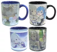 All 2 types set Substitute for painting mug set "Re:ZeRo Starting Life in Another World"