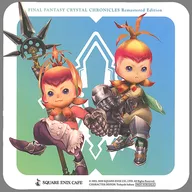 リルティの男女 オリジナルコースター 「ファイナルファンタジー クリスタルクロニクル リマスター×SQUARE ENIX CAFE」 ドリンク注文特典