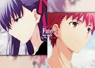Sakura Matou & Sakanomiya Shiro Paper A3 Luncheon Mat "Theatrical Fate/stay night [Heaven's Feel] III. spring song×ufotable Cafe 3rd period" food and dessert order bonus