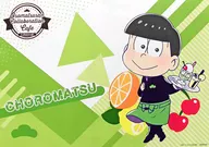 Special gift to visit "Mr. Osomatsu COLLABORATION CAFE in Anime Cafe Second Half" Luncheon mat made of Choro pine (background triangle) paper