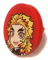 Kyojuro Rengoku Rubber Straw charm "Kimetsu no Yaiba × Randen × Eigamura × Dirección de Transporte de la Ciudad de Kioto Kyono Gosakuni" collaboration drink order benefits
